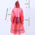 Polyester Disposable Bicycle Rain Gear Ponchos Raincoats